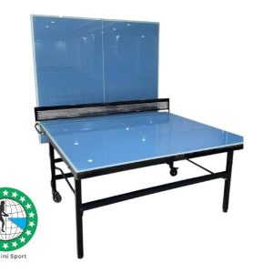میزپینگ پنگ شیشه ای ثابت یا چرخدار TP111-112