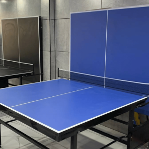 میز پینگ پنگ چهار چرخ MDF میل 25 TM115