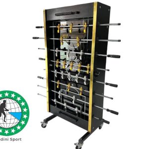 فوتبالدستی F117 تاشو مشکی مات PVC طلایی